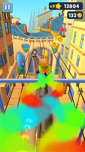 地铁跑酷空间站无邪叶烸原创修改MOD版截图1